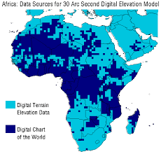 digital elevation model of africa dem