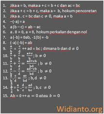Check spelling or type a new query. Konsep 26 Rumus Aljabar