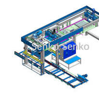 Apilador de bloques/ladrillos con servomotor completo MDJ ...