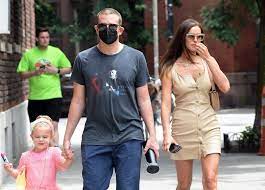 Irina's number one priority is their daughter, a. Irina Shayk And Bradley Cooper For A Walk Happy With Their Daughter Lea
