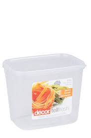 Keep leftovers for your next meal & help your food last longer with food storage containers from camping world. Decor Tellfresh Plastic Tall Oblong Food Storage Container 2l Harris Scarfe