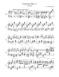 Download And Print In Pdf Or Midi Free Sheet Music For Piano Concerto No 1 Op 23 By Tchaikovsky Pyotr Arranged By Ildefon In 2020 Piano Sheet Music Piano Sheet Music