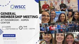 September General Membership Meeting