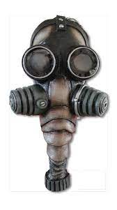 Weitere ideen zu gasmaske, gasmaske kunst, masken. Gasmaske Aus Latex Halloween Maske Kaufen Horror Shop Com