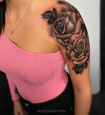 Our next idea is a heart shoulder tattoo. Tattoos For Female Shoulder