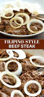 Bistek Recipe Beef Steak Recipes Beef Steak Recipes
