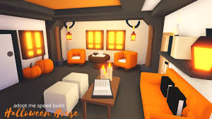 Halloween Themed Adopt Me Speed Build Pizza Place Youtube