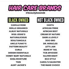 Black Owned Hair Care Products To Buy Hair Care Brands Black Natural Hair Care Black Hair Care
