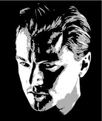 Black And White Celebrity Black And White Vector Portraits Pin By Theera Somwong On Cinema Art 109 Celebrity Art Portraits Shadow Silhouette Vector Portrait