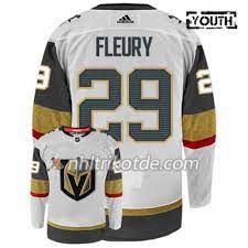 Brayce vegas golden knights armband. Vegas Golden Knights Trikot Marc Andre Fleury 29 Adidas Weiss Authentic Kinder