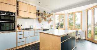 Kathleen And Michael S Kitchen Plywood Kitchens Birkwood Plywood Kitchen Kitchen Plywood Cabinets Kitchen