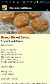 Boleh terus tekan button print. Resepi My Biskut Badam Untungresepi Forshope Com