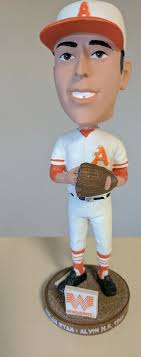 Nolan Ryan Alvin High School Bobblehead RR Express SGA NEW in box