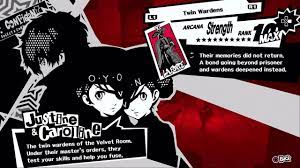 Hang out with takuto while you equip his arcana to get extra points. Persona 5 Persona 5 Royal Justine And Caroline The Strength Confidant Samurai Gamers