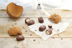Bounty Sans Sucre Ni Matiere Grasse Ajoutes Vegan Recette Faire Fondre Du Chocolat Noix De Coco Rapee Matiere Grasse