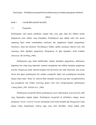 Latar belakang yang baik harus disusun dengan sejelas mungkin dan bila perlu disertai dengan data atau fakta yang mendukung. Doc Bab 1 Latar Belakang Kajian Azhar Gary Academia Edu