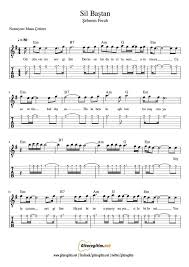 Sil Bastan Gitar Nota Tab Gitaregitim Net 2020 Notalara Dokulmus Muzik Flut Gitar