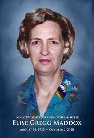 Obituary of Elise G. Maddox