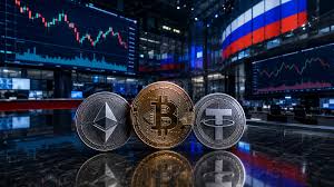 Rusya Kripto Paralara Kapılarını Aralıyor: Bitcoin, Ethereum ve Tether Artık Resmen Borsada!