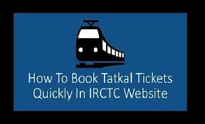 Tatkal Ticket Booking Autofill Got Books Books Actual Time