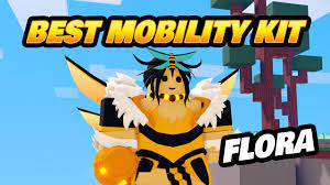 Best New Mobility Kit in Roblox BedWars - Flora Queen Bee - YouTube