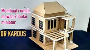 Pada kesempatan ini saya akan berbagi bagaimana cara membuat miniatur bis dari bahan karton. 37 Gambar Miniatur Rumah Bertingkat Dari Kardus Terpopuler Lingkar Png