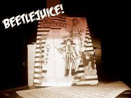 Beetlejuice tells the story of lydia deetz, a strange and unusual teenager obsessed with the whole being dead thing. lucky for lydia, her new house is haunted by a recently deceased couple and beetlejuice, a delightful demon with a real zest for life. Beetlejuice The Musical Is Better Than The Movie Comic Years