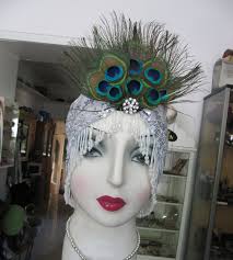 20s Style Dress Peacock