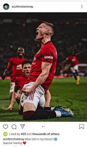 Amazing day seeing so many big smiles from everyone at. Scott Mctominay On Instagram Man Utd In My Blood Special Feeling Reddevils