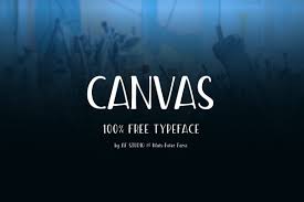 Download 10,000 fonts with one click for $19.95. Canvas Font Free Dafont Free