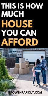 How Much House Can I Afford Growthrapidly Home Buying House Hunting Checklist Buying First Home