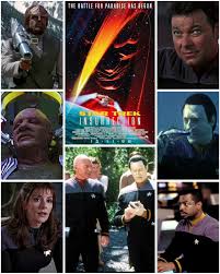On December 11, 1998 “Star Trek: Insurrection” was released in theaters!  Directed by Jonathan Frakes. It is the ninth film in the Star Trek film  series, as well as the third to
