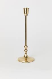 Tall Candlestick Gold Colored Home All H M Us Tall Candlesticks Candlestick Lamps Candlesticks