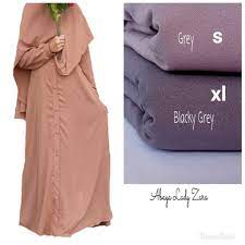 Abaya Lady Zara Gamis By Sae Fesyen Wanita Muslim Fashion Gaun Di Carousell