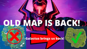 Battle royale introduced at the start of chapter 2: Fortnite Galactus Event Brings Back Old Map Insane Event Insane Event Reaction Youtube