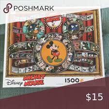 Maybe you would like to learn more about one of these? Jigsaw Toys Hobbies New Ravensburger Disney Shaped Mickey Mouse Puzzle 945 Pce Sealed