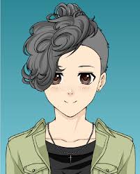 Finally Found An Anime Avitar Maker That Allows Curly Hair Traaaaaaannnnnnnnnns Aesthetic baddie cartoon profile pictures. finally found an anime avitar maker