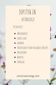 Meaning Of Jupiter In Astrology Keywords Birth Chart Astrology Jupiter Astrology Astrology