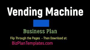 Vending Machine Business Plan Template Example Sample Business Plan Template Vending Machine Business How To Plan