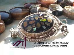 قلاداتت عقيق يمني نسائي اسود مرصعة اوبال طبيعي 100 onyx agate and opel