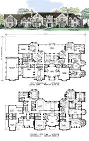 Love The Flowing Symmetry Defined Rooms Including Study Two Story Library Music Room State Dinning House Plans Mansion Mansion Floor Plan Dream House Plans