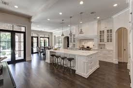 Pictures of kitchens traditional off white antique kitchen. White Kitchen Countertops With Dark Wood Floors