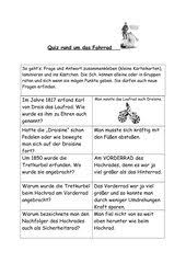 Fahrrad Quiz 4teachers De
