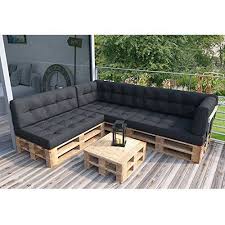 Palettensofa Couch Inkl Palettenkissen Und Polster Komplettset Paletten Gartenmobel In 2020 Pallet Furniture Outdoor Pallet Cushions Pallet Sofa