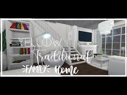 Small house ideas bloxburg allhomeideas info. Roblox Bloxburg Yellow Traditional Family Home Youtube Modern Family House House Layout Plans Modern House Floor Plans