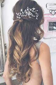 Accessoires Cheveux Coiffure Mariage Chignon Mariee Boheme Romantique Retro Bijoux Mariage 45 Hair Styles Loose Wedding Hair Wedding Hair Down