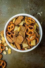 Irresistible Rye Chip Chex Mix Recipe Chex Mix Bagel Chips Chex
