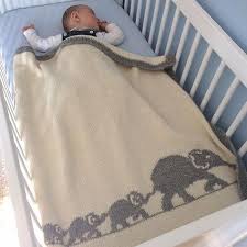 Elefantenfamilie Decke Muster Babydecke Stricken Kinderbett Bettwasche Stubenwagen Dec Mantas De Bebe Tejidas Mantas Bebe Dos Agujas Baby Knitting Patterns