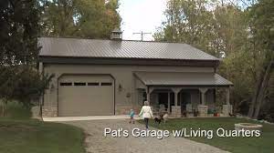 Residential buildings for every budget and use. Pat S Garage W Living Quarters Youtube