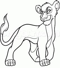 He finds refuge in a jungle oasis with timon and pumbaa, but when the pride lands. Lion King Zira Coloring Pages Coloring Home